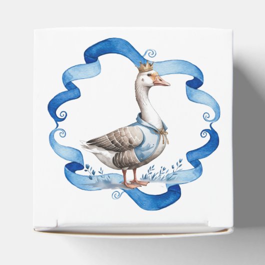 私たちの間抜けガチョウは一つの誕生日ゲストブックを回している フェイバーボックス (上部)