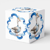 私たちの間抜けガチョウは一つの誕生日ゲストブックを回している フェイバーボックス (裏面サイド)