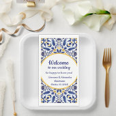 私たちの陶芸結婚へようこそスペインのイタリアン。