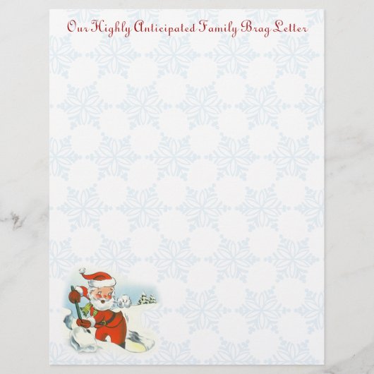 私たちの非常に予想される家族のブラッグの手紙 (正面)