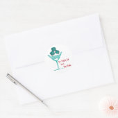 私たちの飲み会はブンコ問題がある ラウンドシール (封筒)