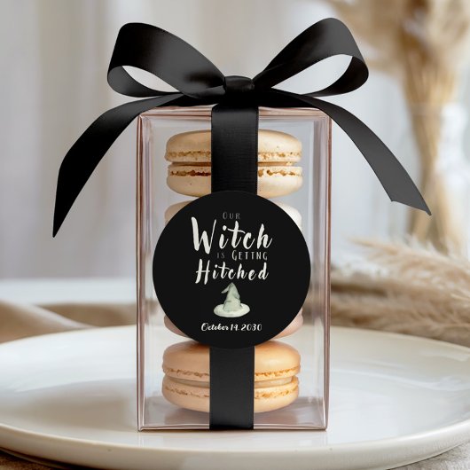 私たちの魔女はシールを引っ張られる スクエアシール