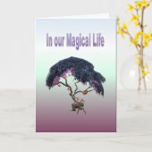 私たちの魔法の生活で カード (黄色い花)