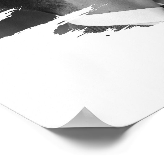 私たちの1年を記念したオリジナルウェディングアニバーサリー ポスター (角)