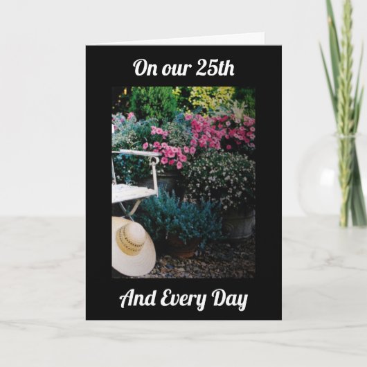 私たちの25周年と毎日-愛してるよC カード (正面)