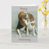 私たちの「アニバーサリー」の「キス」について カード (黄色い花)