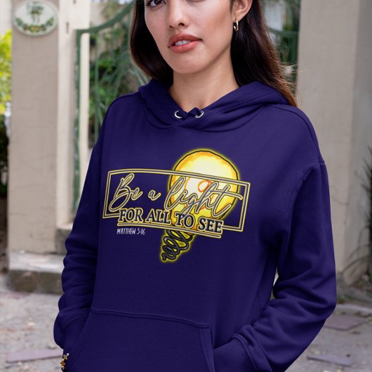 私たちの「光になろう」で世界を照らす パーカ