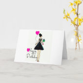 私たちの***共通の誕生日***が2倍に幸せです カード (黄色い花)