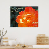 私たちのCNAの特別なtouchありがとうポスターアートプリント ポスター (キッチン)