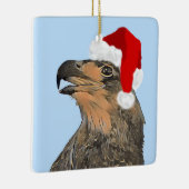 私たちのE9クリスマスイーグルオーナメントライトトーン セラミックオーナメント (右)
