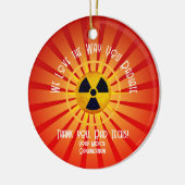 私たちはあなたが放射する方法が大好き セラミックオーナメント (左)