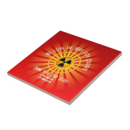 私たちはあなたが放射する方法が大好き タイル