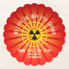 私たちはあなたが放射する方法が大好き ペーパーコースター