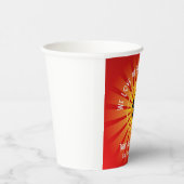 私たちはあなたが放射する方法が大好き 紙コップ (右)