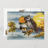 私たちはあなたにハロウィーンの挨拶をする ポストカード (正面/裏面)