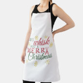 私たちはあなたに楽しいクリスマスキッチンのエプロンを泡立てる エプロン (インサイチュ)