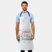 私たちはあなたに楽しいクリスマスキッチンのエプロンを泡立てる エプロン (着用した状態)