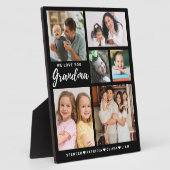 私たちはあなたのおばあちゃんの大好き6フォトコラージュ フォトプラーク (側面)