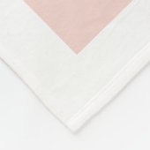 私たちはあなたのおばあちゃんカスタムが大好きフォトギフト赤面ピンク フリースブランケット (角)