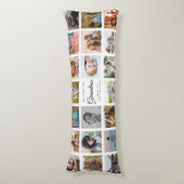 私たちはあなたのおばあちゃんカスタムが大好きフォトコラージュモダン ボディピロー (正面縦)