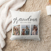 私たちはあなたのおばあちゃん写真が大好き クッション (ブランケット)