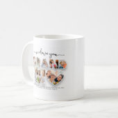 私たちはあなたのおばあちゃん写真マグカップ大好き コーヒーマグカップ (正面左)