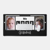 私たちはあなたのおばあちゃん大好き2白黒 デスクマット (キーボード&マウス)