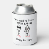 私たちはあなたのボールに住んでいたパパ 缶クーラー (缶正面)