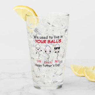 私たちはあなたのボールに住んでいた最大3 タンブラーグラス