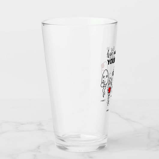 私たちはあなたのボールに住んでいた、名前をカスタムするパパ タンブラーグラス (右)