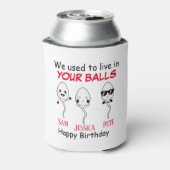 私たちはあなたのボールに住んでいた 缶クーラー (缶裏面)