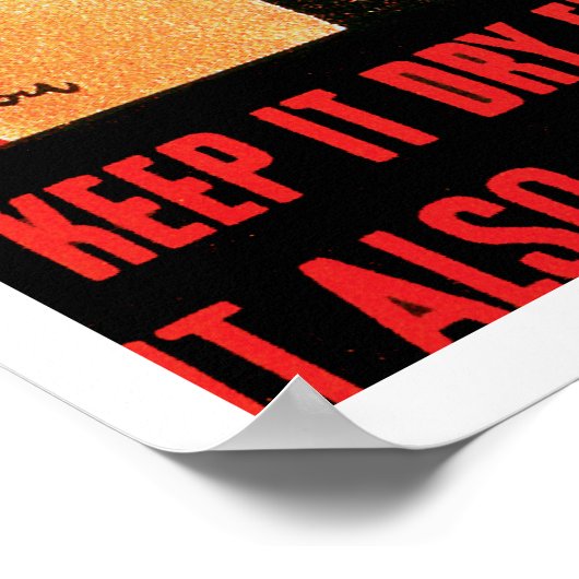 私たちはあなたの台所の廃棄物が欲しい ポスター (角)