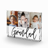 私たちはあなたの孫の写真を愛している フォトブロック (右)