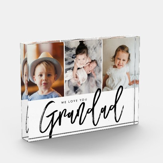 私たちはあなたの孫の写真を愛している フォトブロック (左)