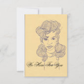 私たちはあなたの法律の会社のカードのためにここに セーブザデート (正面)