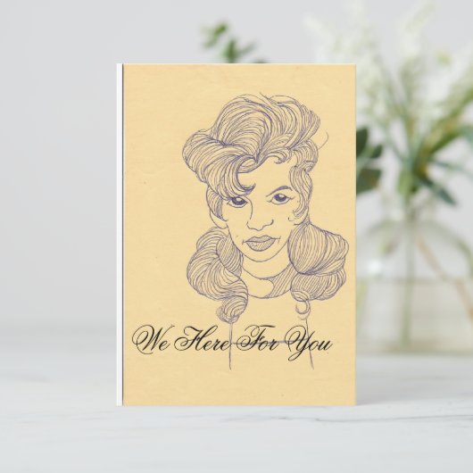 私たちはあなたの法律の会社のカードのためにここに セーブザデート (スタンド正面)