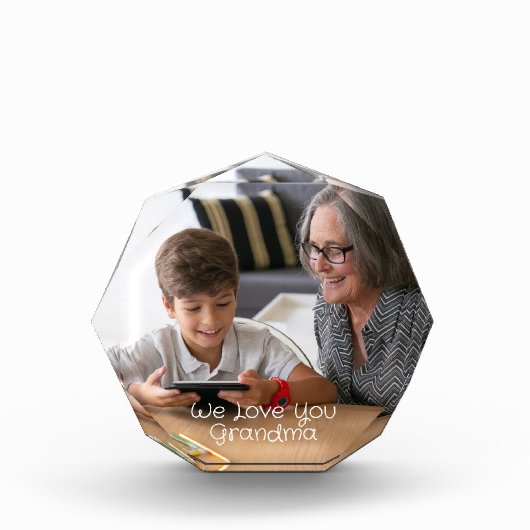私たちはあなたの祖母の写真ブロックを愛する フォトブロック (正面)