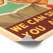 私たちはあなたは愚か者を見る ポスター (角)