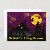 私たちはあなたをハッピーハローウィンはがき ポストカード (正面/裏面)