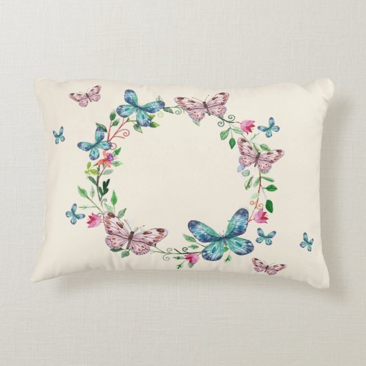 私たちはあなたを愛おばあちゃん蝶アクセント枕2 アクセントクッション (裏面)
