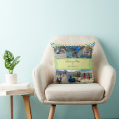 私たちはあなたを愛し、ママカスタムの6フォトグリッド投げピル クッション (椅子)