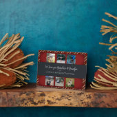 私たちはあなたを愛し、祖父母のカスタム6 Photo Grid フォトプラーク (側面)