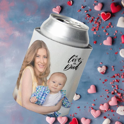 私たちはあなたを愛するパパモダン・ファーザーズの写真 缶クーラー