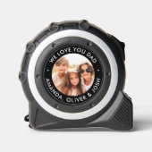 私たちはあなたを愛するパパ父の日の白黒写真 メジャー (正面)