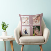 私たちはあなたを愛するママ写真コラージュ母の日 クッション (椅子)