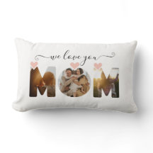 私たちはあなたを愛するママ写真コラージュ