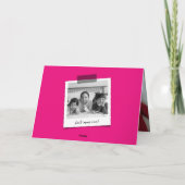 私たちはあなたを愛するママ漫画の家族ハッピー母の日 カード (裏面)