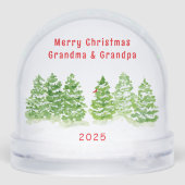 私たちはあなたを愛する家族の写真冬の木 (裏面)