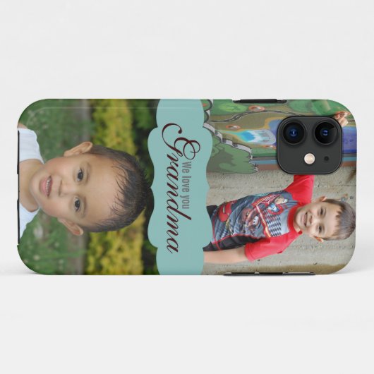 私たちはあなたを愛する祖母の写真iPhone 5ケース Case-Mate iPhoneケース (裏面(横))