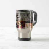 私たちはあなたを愛するDaddyカスタマイズ可能な写真コラージュ トラベルマグ (正面右)